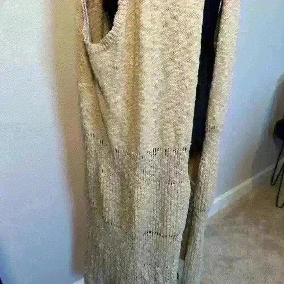 Caslon‎ Midi Sweater Vest - NWT Tan Oxford - Picture 3 of 3